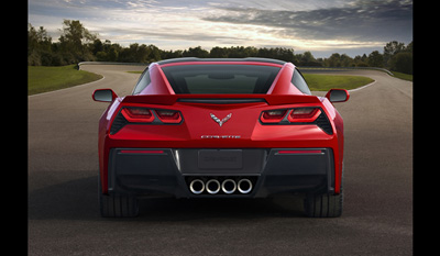 Chevrolet Corvette Stingray C7 2014 rear